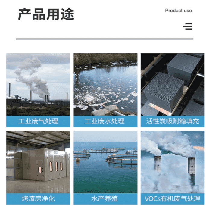 蜂窩活性炭產(chǎn)品使用范圍.png 蜂窩活性炭產(chǎn)品使用范圍.png